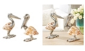 Two's Company Shell Sculpture Pelicans - Set of 2 